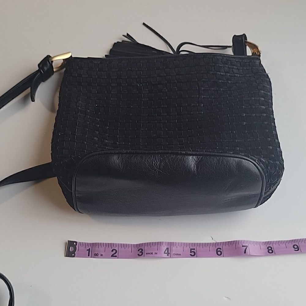 Sharif Woven Leather Bag - Picture 15 of 16